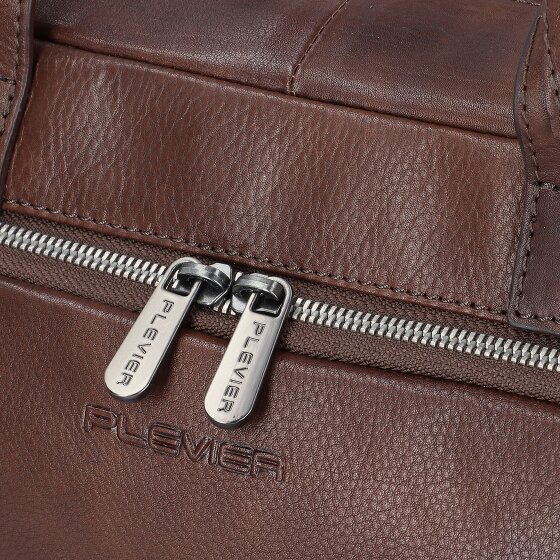 Plevier Vintage Bill Briefcase Leather 40 cm Laptop compartment