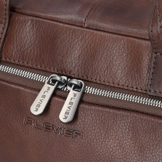 Plevier Vintage Bill Briefcase Leather 40 cm Laptop compartment