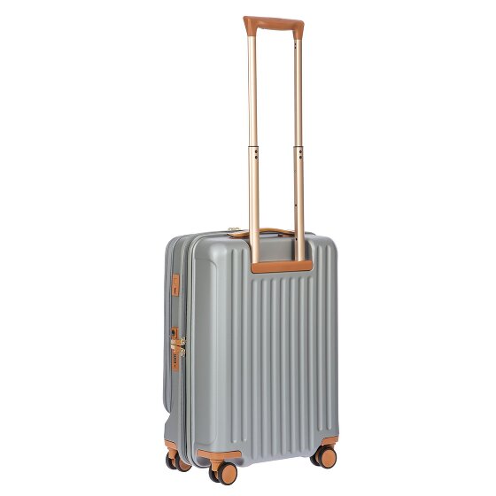 Bric's Capri 4 wheels Cabin trolley 55 cm Laptop compartment with expansion pleat