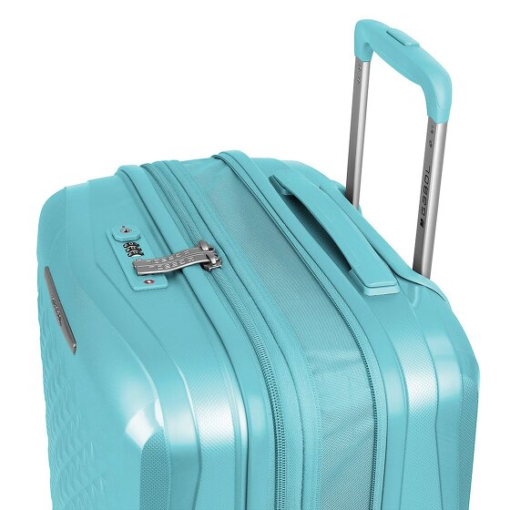 Gabol Queens 4 wheels Suitcase set 4-piece with expansion pleat