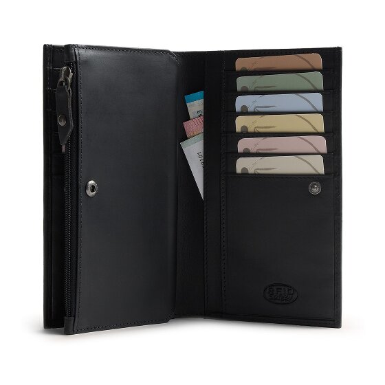 The Chesterfield Brand Seline Wallet RFID protection Genuine Leather 16 cm
