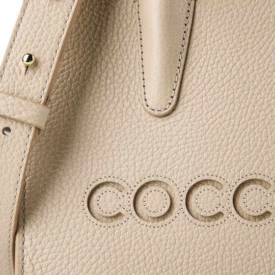 Coccinelle Myrtha Shopper Bag Genuine Leather 27 cm