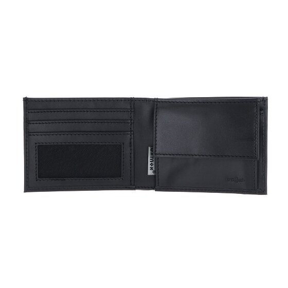 oxmox Leather Wallet RFID protection Genuine Leather 11 cm
