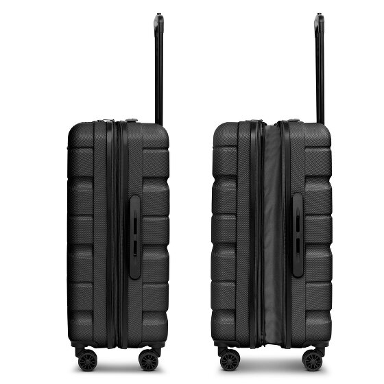 Franky Munich 4.0 4-wheeled trolley M 66 cm with expansion fold