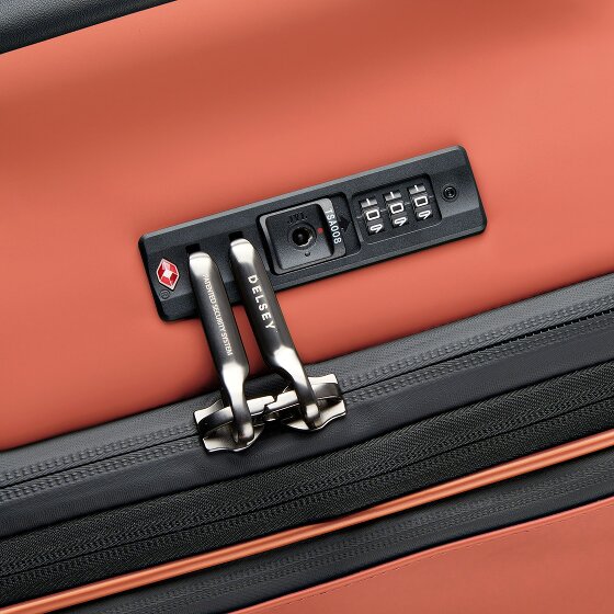 Delsey Paris Turenne Soft 4 wheels Trolley 68 cm with expansion pleat