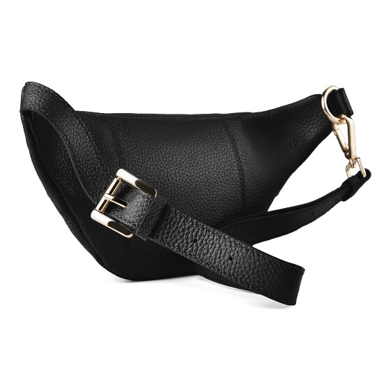 Lazarotti Bologna Leather Double-Zip Bum Bag, Crossbody, Leather, 25 cm