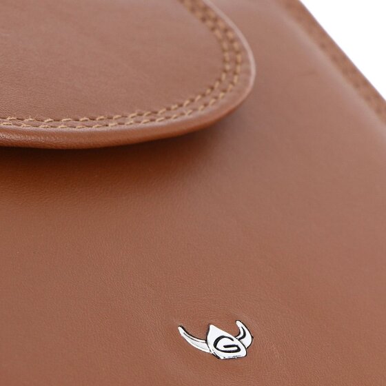 Golden Head Polo Wallet RFID protection Genuine Leather 12 cm