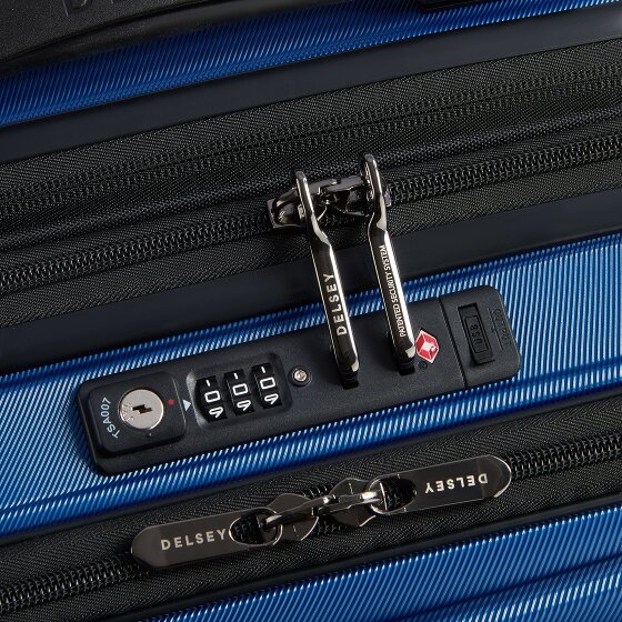 Delsey Paris Shadow 5.0 4-wheeled cabin trolley 55 cm laptop compartment with expansion pleat