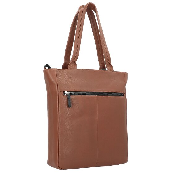Burkely Bold Bobby shopper bag leather 32cm laptop compartment