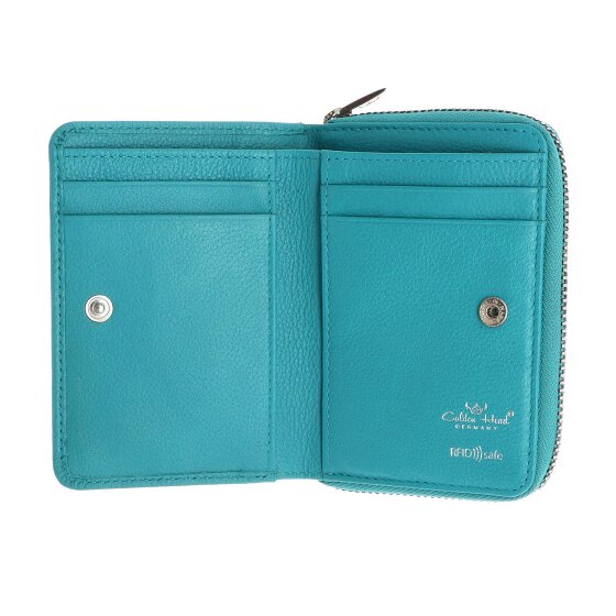 Golden Head Madrid Wallet RFID protection Genuine Leather 11.5 cm