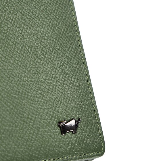 Braun Büffel Robin Credit card case RFID protection Genuine Leather 8 cm