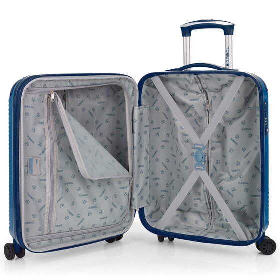 Gabol Balance XP 4 wheels Suitcase set 4-piece with expansion pleat