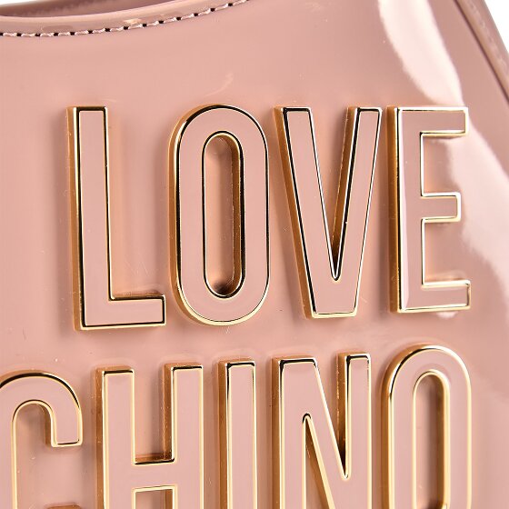 Love Moschino Enameled Logo Handbag 27 cm