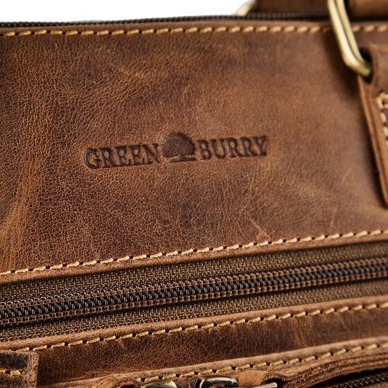 Greenburry Vintage Handbag Leather 34 cm