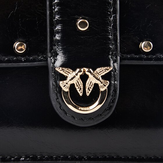 PINKO Love Pocket Studs Mini Bag Shoulder Bag Genuine Leather 13 cm