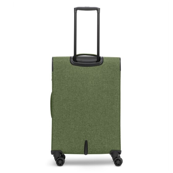 Redolz Essentials 12 THREE SET 4 wheels Suitcase set 3-piece with expansion pleat
