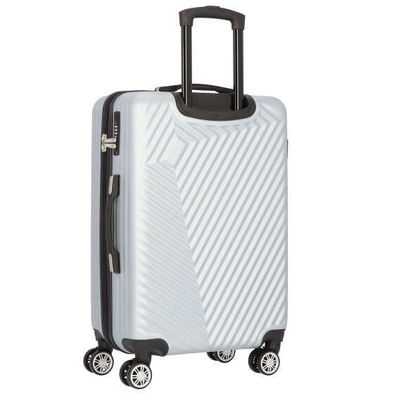 mano Don Carlo 4 Roll Suitcase Set 3pcs.