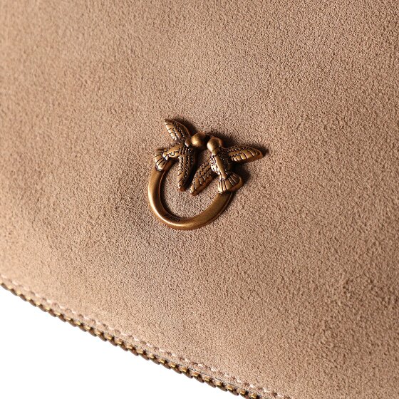 PINKO Zip Around Shoulder bag Leather 28 cm
