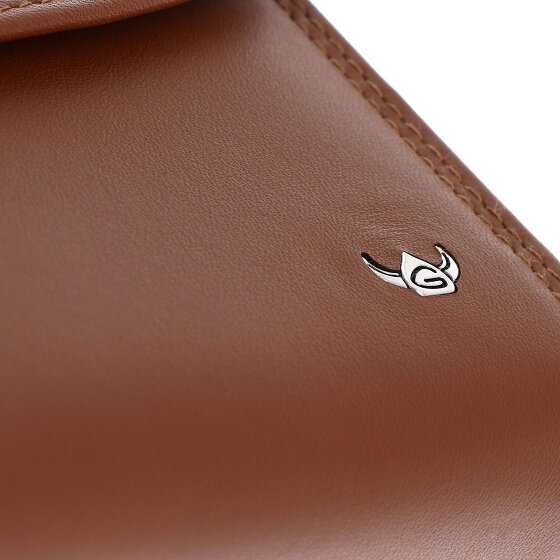 Golden Head Polo Wallet RFID protection Genuine Leather 12 cm