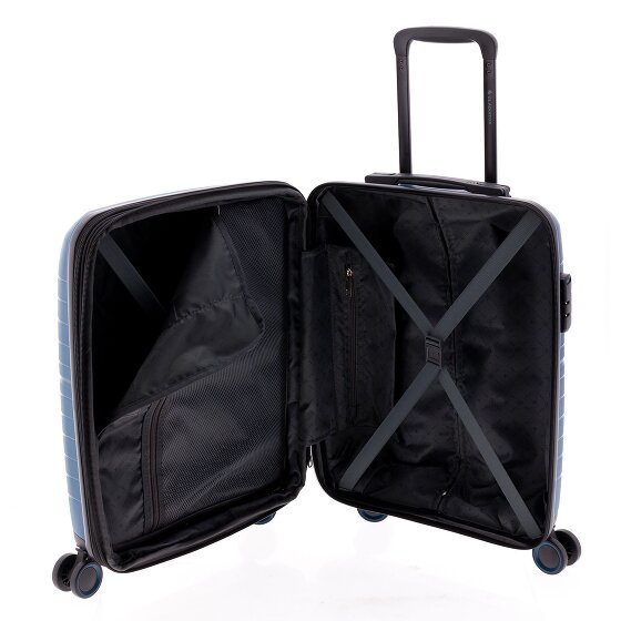 Gladiator 3400 4 wheels Cabin trolley 55 cm with expansion pleat