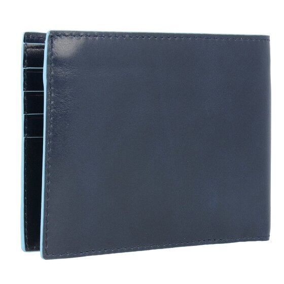 Piquadro Blue Square wallet leather 12.5 cm