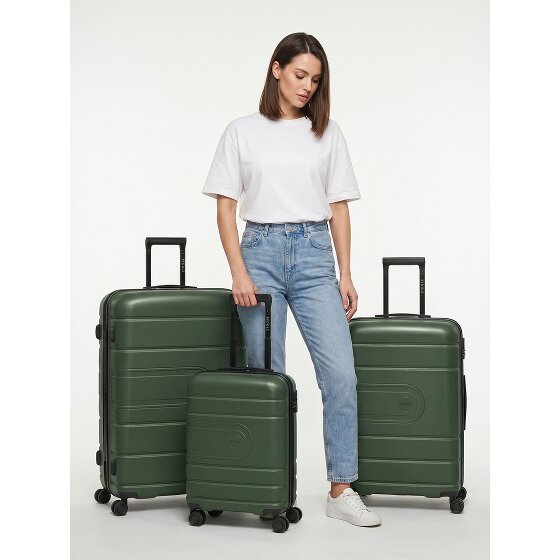 Redolz Essentials 11 4 wheels Suitcase set 3-piece Expandable
