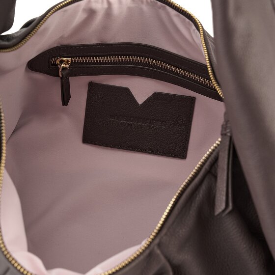 LES VISIONNAIRES Greta Shoulder Bag Genuine Leather 37 cm