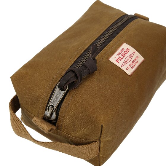 Filson Tin Cloth Toilet bag Leather 23 cm Filson Tin Cloth Toilet bag Leather 23 cm