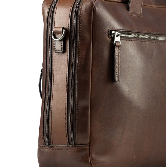 Jost Lund Briefcase Leather 40.5 cm Laptop compartment