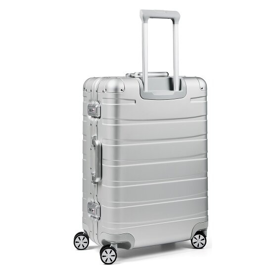 Redolz Pro Aluminum 4-Wheel Suitcase Set (S+L)