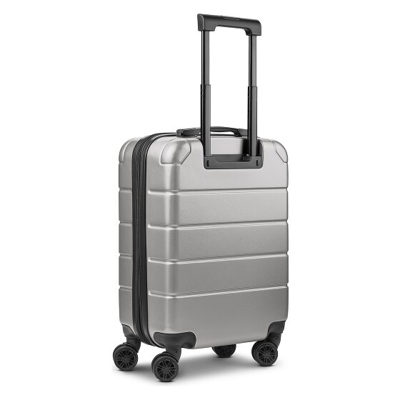 Police Dublin 4 wheels Cabin suitcase S 54 cm Laptop compartment Expandable