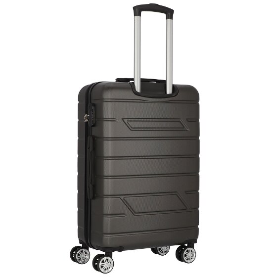 Nowi Bergamo 4 wheels Suitcase set 3-piece