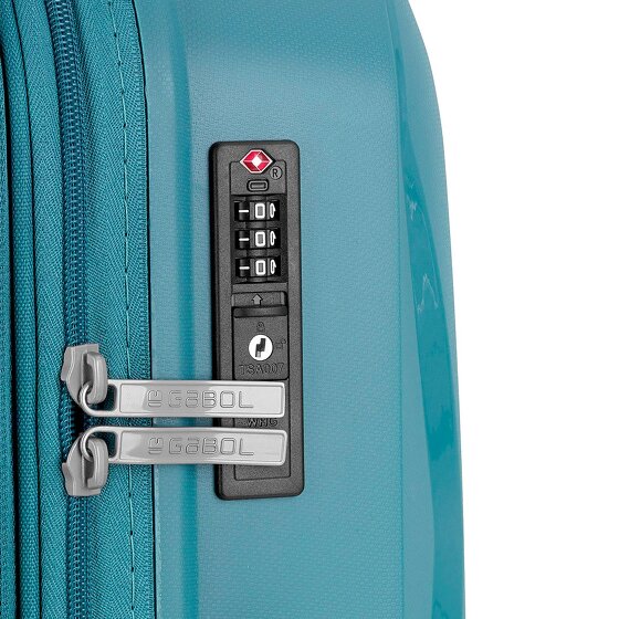 Gabol Infinity 4 wheels Suitcase set 3-piece with expansion pleat