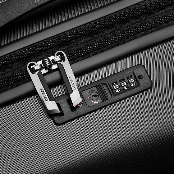 Delsey Paris Air Armour 4 wheels Suitcase set 3-piece with expansion pleat