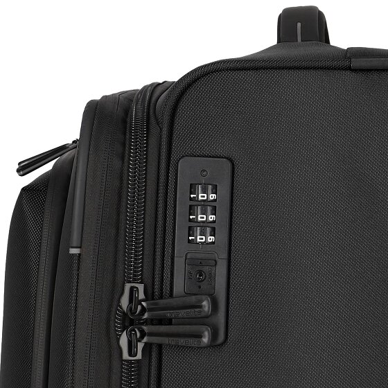 Travelite Crosslite 5.0 4 wheels Trolley M 66 cm with expansion pleat