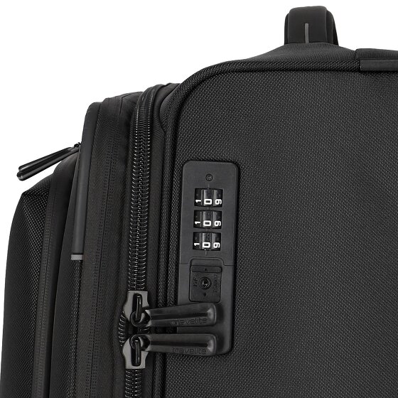 Travelite Crosslite 5.0 4 wheels Trolley M 66 cm with expansion pleat