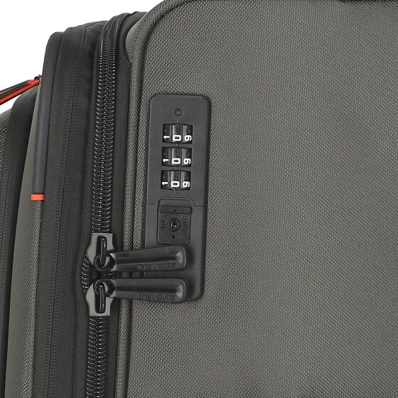 Travelite Crosslite 5.0 4 wheels Trolley M 66 cm with expansion pleat