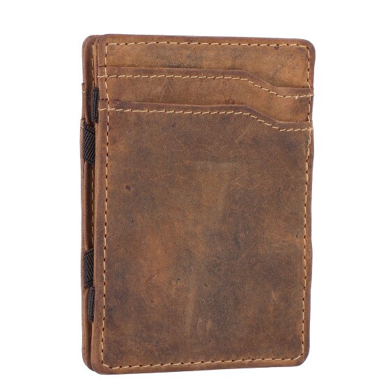 Greenburry Vintage credit card case leather 7 cm