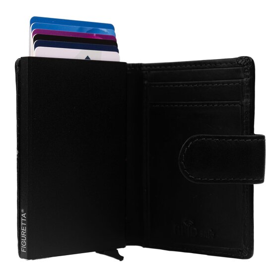 The Chesterfield Brand Loughton Credit card case RFID protection Leather 7 cm