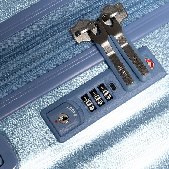 Heys Alumix 4 wheels Suitcase set 3-piece with expansion pleat