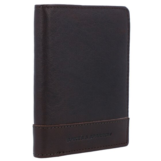 Spikes & Sparrow Wallet RFID leather 10 cm