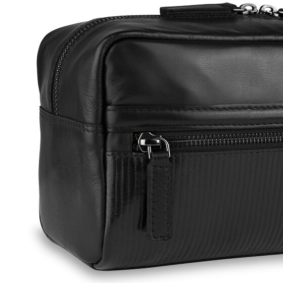 Bugatti Joel Toilet bag Leather 27 cm
