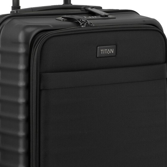 Titan Upgrade 4 wheels Cabin trolley 55 cm Laptop compartment