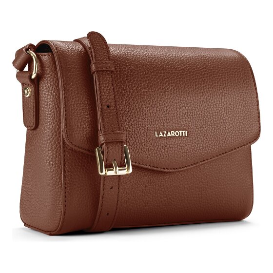 Lazarotti Bologna Leather Crossbody Shoulder bag, 22 cm