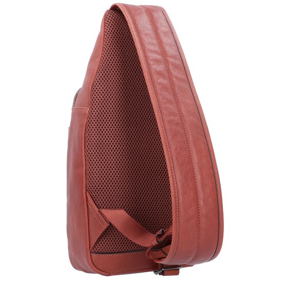 Piquadro Black Square shoulder bag leather 20 cm