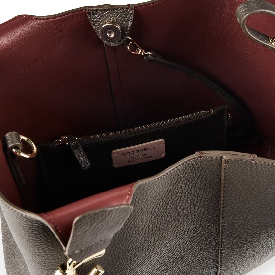 Coccinelle C-Easy Shoulder Bag Genuine Leather 34 cm