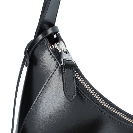 Picard Black Tie Shoulder Bag Leather 34 cm