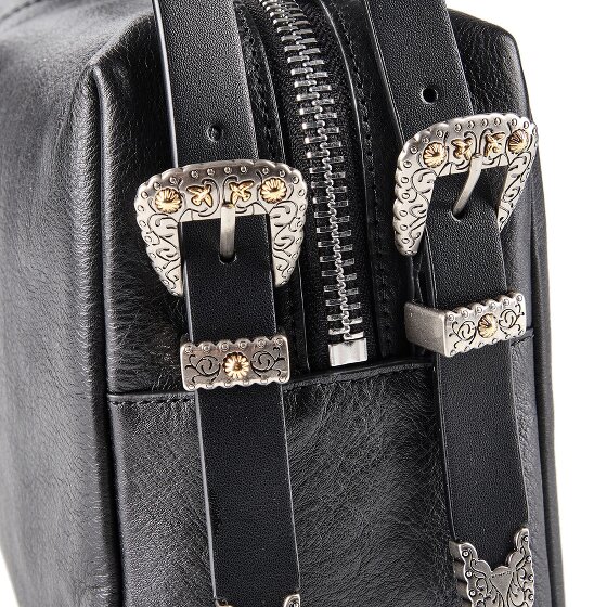 PINKO 24 Classic Shoulder Bag Genuine Leather 34 cm