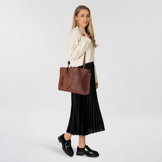 Plevier Power Shopper Bag Leather 41 cm Laptop compartment