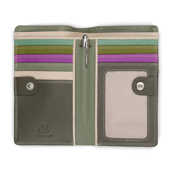 Mywalit Wallet RFID protection Genuine Leather 8 cm